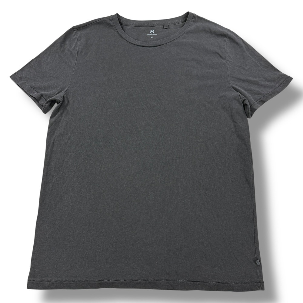 AG Adriano Goldschmied T Shirt Men's Size Medium M Gray Graphic Tee Short Sleeve